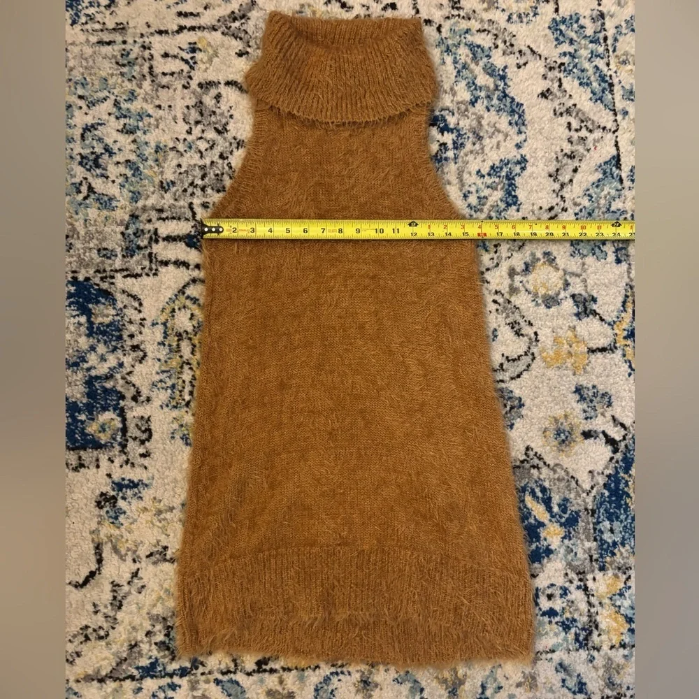 Show Me Your MuMu Sleeveless Fauna Dress Cognac Knit - Picture 9 of 9